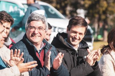 Entrega de bolleros solares San Vicente